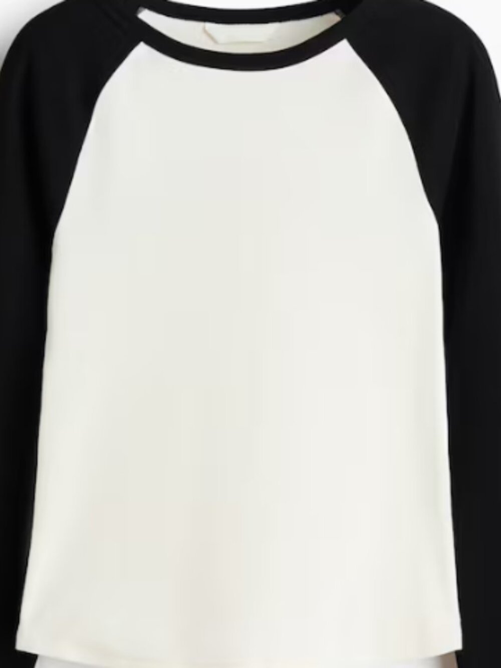 Raglan-Sleeved Cotton Top